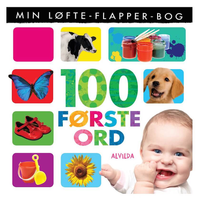 100 første ord bog